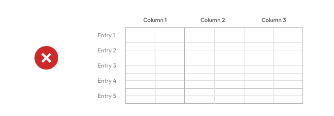 Invalid structure